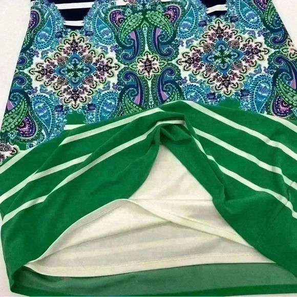 Eliza J Women’s Paisley Dress Multicolor Size 10 - Picture 7 of 12